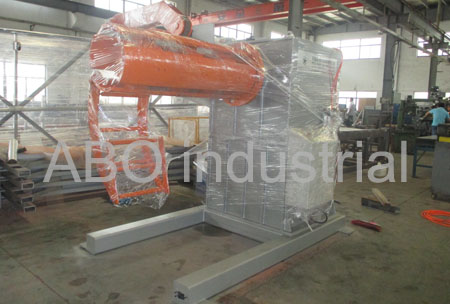 Metal sheet double layer roll forming machine