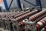 Roofing corrugated roll forming machine
